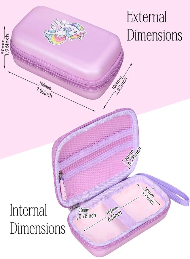 worfty Kids Smart Phone Case for Luoba for WEOLULI for Luyiilo Toddler Girl Cell Mobile Phones, Purple Unicorn Kids Smart Phone Case(Box Only) - Image 3